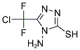4-AMINO-5-(CHLORO-DIFLUORO-METHYL)-4 H-[1,2,4]TRIAZOLE-3-THIOL CAS#: 869943-14-6
