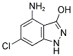 4-AMINO-6-CHLORO-3-HYDROXY (1H)INDAZOLE CAS#: 885520-02-5