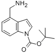 4-AMINOMETHYL-INDOLE-1-CARBOXYLIC ACID TERT-BUTYL ESTER CAS#: 887584-07-8