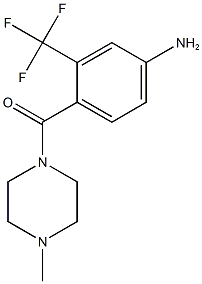[4-AMino-2-(trifluoroMethyl)phenyl](4-Methyl-1-piperazinyl)Metha CAS#: 853297-04-8