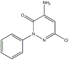 4-AMino-6-chloro-2-phenylpyridazin-3(2H)-one CAS#: 867130-83-4