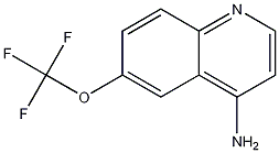 4-Amino-6-trifluoromethoxyquinoline CAS#: 874880-25-8