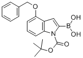 4-BENZYLOXY-1-TERT-BUTOXYCARBONYLINDOLE-2-BORONIC ACID CAS#: 850568-52-4
