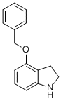 4-BENZYLOXY-2,3-DIHYDRO-1H-INDOLE CAS#: 885278-77-3