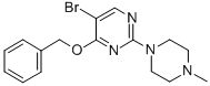 4-BENZYLOXY-5-BROMO-2-(4-METHYLPIPERAZIN-1-YL)-PYRIMIDINE CAS#: 885952-24-9