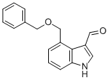 4-BENZYLOXYMETHYL-1H-INDOLE-3-CARBALDEHYDE CAS#: 887575-83-9
