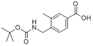 4-(BOC-AMINO)METHYL-3-METHYL-BENZOIC ACID CAS#: 877858-16-7