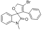 4-BROMO-1'-METHYL-3-PHENYL-SPIRO[FURAN-2(5H),3'-[3H]INDOL]-2'(1'H)-ONE CAS#: 882041-53-4