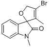 4-BROMO-1',3-DIMETHYL-SPIRO[FURAN-2(5H),3'-[3H]INDOL]-2'(1'H)-ONE CAS#: 870152-13-9