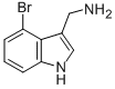 4-BROMO-1H-INDOL-3-METHYLAMINE CAS#: 887581-26-2