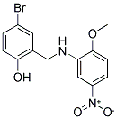 4-BROMO-2-[(2-METHOXY-5-NITROANILINO)METHYL]BENZENOL CAS#: 868256-55-7