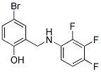 4-BROMO-2-[(2,3,4-TRIFLUOROANILINO)METHYL]BENZENOL CAS#: 868256-50-2