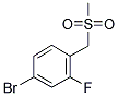 4-BROMO-2-FLUOROBENZYLMETHYLSULFONE CAS#: 886498-34-6