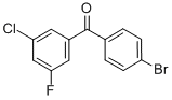 4-BROMO-3'-CHLORO-5'-FLUOROBENZOPHENONE CAS#: 844879-12-5