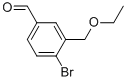 4-BROMO-3-(ETHOXYMETHYL)BENZALDEHYDE CAS#: 837408-71-6