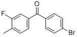 4-BROMO-3'-FLUORO-4'-METHYLBENZOPHENONE CAS#: 844879-18-1