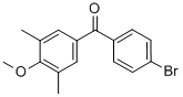 4-BROMO-3',5'-DIMETHYL-4'-METHOXYBENZOPHENONE CAS#: 844879-14-7