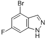 4-BROMO-6-FLUORO (1H)INDAZOLE CAS#: 885520-35-4