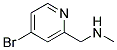 (4-BROMO-PYRIDIN-2-YLMETHYL)-METHYL-AMINE CAS#: 886371-85-3