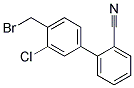 4'-BROMOMETHYL-3'-CHLORO-[1,1'-BIPHENYL]-2-CARBONITRIL CAS#: 887268-24-8