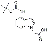 4-(Boc-aMino)-1-indoleacetic acid, 97% CAS#: 885266-64-8