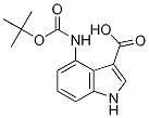 4-(Boc-aMino)indole-3-carboxylic acid, 97% CAS#: 885266-66-0