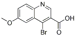 4-BroMo-6-Methoxyquinoline-3-carboxylicacid CAS#: 872714-51-7