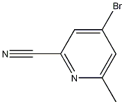 4-Bromo-2-cyano-6-methylpyridine CAS#: 886372-53-8