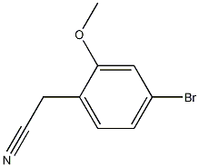 (4-Bromo-2-methoxyphenyl)acetonitrile CAS#: 858523-37-2