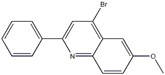 4-Bromo-6-methoxy-2-phenylquinoline CAS#: 876491-31-5