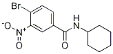 4-Bromo-N-cyclohexyl-3-nitrobenzamide CAS#: 849537-85-5