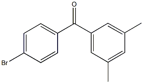 (4-Bromophenyl)-(3,5-dimethylphenyl)-methanone CAS#: 844879-16-9
