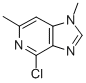 4-CHLORO-1,6-DIMETHYL-1H-IMIDAZO[4,5-C]PYRIDINE CAS#: 870135-17-4