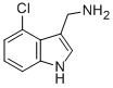 4-CHLORO-1H-INDOL-3-METHYLAMINE CAS#: 887581-80-8