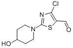4-CHLORO-2-(1-PIPERIDIN-4-OL)-5-THIAZOLECARBOXALDEHYDE CAS#: 883107-61-7