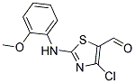 4-CHLORO-2-[(2-METHOXYPHENYL)AMINO]-1,3-THIAZOLE-5-CARBALDEHYDE CAS#: 851288-50-1