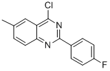 4-CHLORO-2-(4-FLUORO-PHENYL)-6-METHYL-QUINAZOLINE CAS#: 885277-38-3
