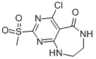 4-CHLORO-2-(METHYLSULFONYL)-6,7,8,9-TETRAHYDRO-5H-PYRIMIDO[4,5-E][1,4]DIAZEPIN-5-ONE CAS#: 885270-40-6