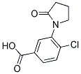 4-CHLORO-3-(2-OXOPYRROLIDIN-1-YL)BENZOIC ACID CAS#: 848316-25-6