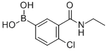 4-CHLORO-3-(ETHYLCARBAMOYL)PHENYLBORONIC ACID CAS#: 871332-69-3