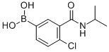 4-CHLORO-3-(ISOPROPYLCARBAMOYL)PHENYLBORONIC ACID CAS#: 871332-74-0