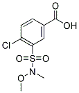 4-CHLORO-3-[[METHOXY(METHYL)AMINO]SULFONYL]BENZOIC ACID CAS#: 848290-18-6