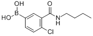 4-CHLORO-3-(N-BUTYLAMINOCARBONYL)PHENYLBORONIC ACID CAS#: 871332-94-4