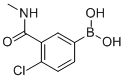4-CHLORO-3-(N-METHYLCARBAMOYL)PHENYLBORONIC ACID CAS#: 871332-65-9