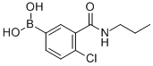 4-CHLORO-3-(N-PROPYLAMINOCARBONYL)PHENYLBORONIC ACID CAS#: 871332-93-3