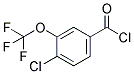4-CHLORO-3-(TRIFLUOROMETHOXY)BENZOYL CHLORIDE CAS#: 886500-55-6