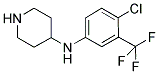 (4-CHLORO-3-TRIFLUOROMETHYL-PHENYL)-PIPERIDIN-4-YL-AMINE CAS#: 886506-66-7