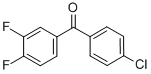4-CHLORO-3',4'-DIFLUOROBENZOPHENONE CAS#: 844885-01-4