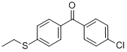 4-CHLORO-4'-(ETHYLTHIO)BENZOPHENONE CAS#: 844885-04-7