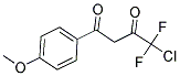 4-CHLORO-4,4-DIFLUORO-1-(4-METHOXY-PHENYL)-BUTANE-1,3-DIONE CAS#: 861225-50-5